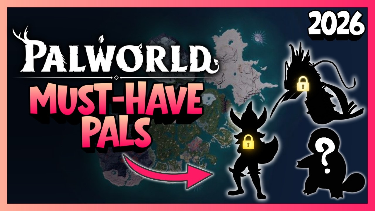 Palworld – Diese MUST HAVE Pals braucht jedes Endgame-Team!