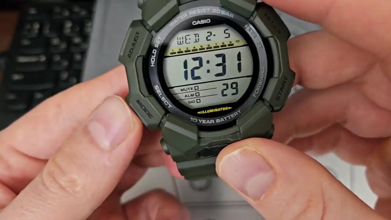 G-SHOCK GD-010-3 Short Modes Review