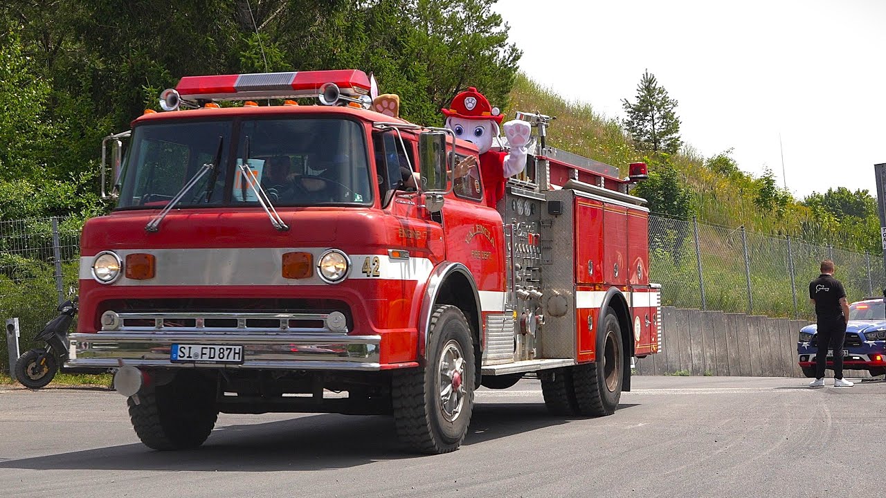 Ausfahrt der US Trucks - 38. Internationaler ADAC Truck-Grand-Prix am Nürburgring 12.07.2025