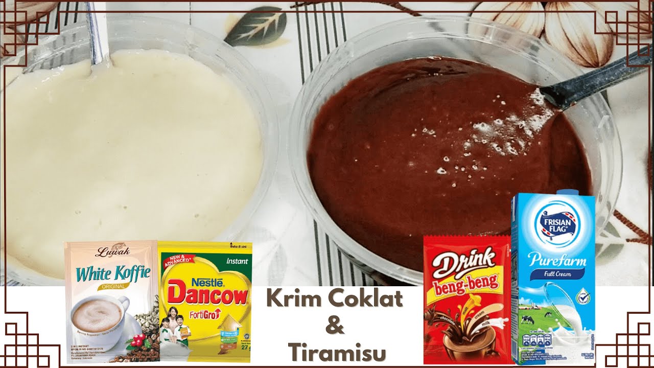 Cara Membuat Selai Coklat & Tiramisu Sendiri Untuk Isian Donat Atau Roti
