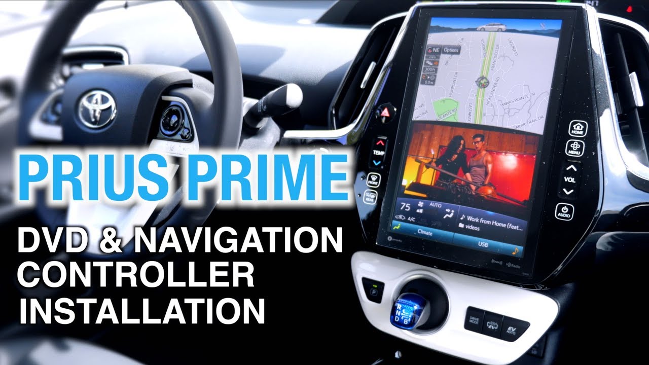 Prius Prime DVD & Navigation Controller Installation Beat-Sonic
