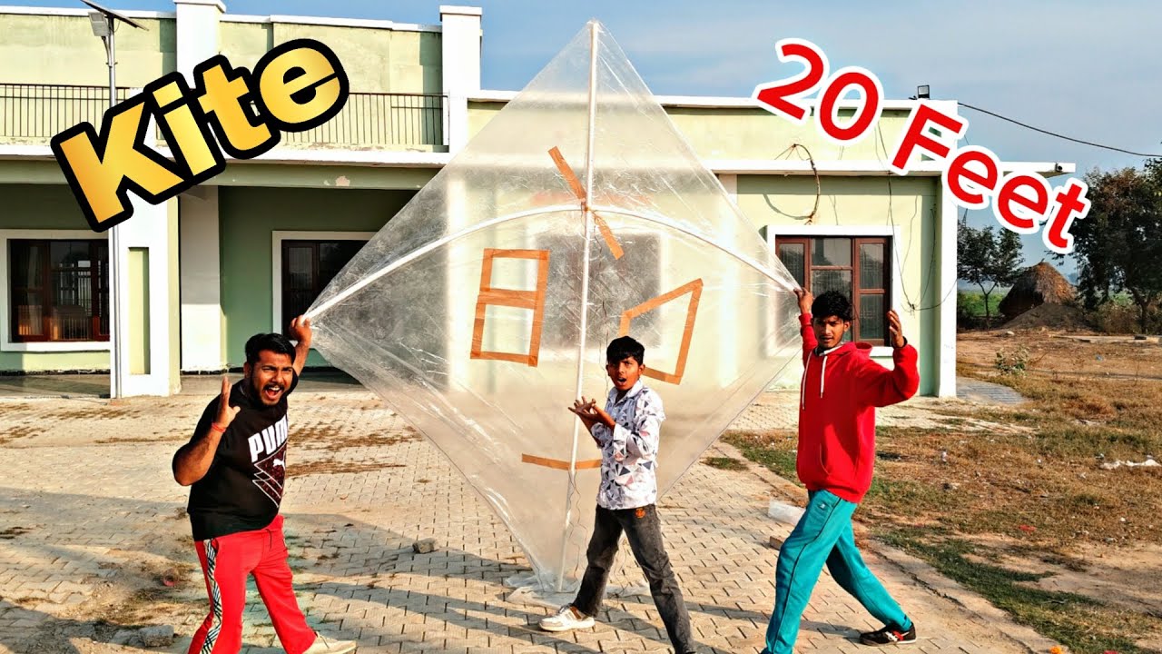 World's Biggest Kite 🪁 100% Flying || हमने बना दी दुनियां की सबसे बड़ी पतंग?
