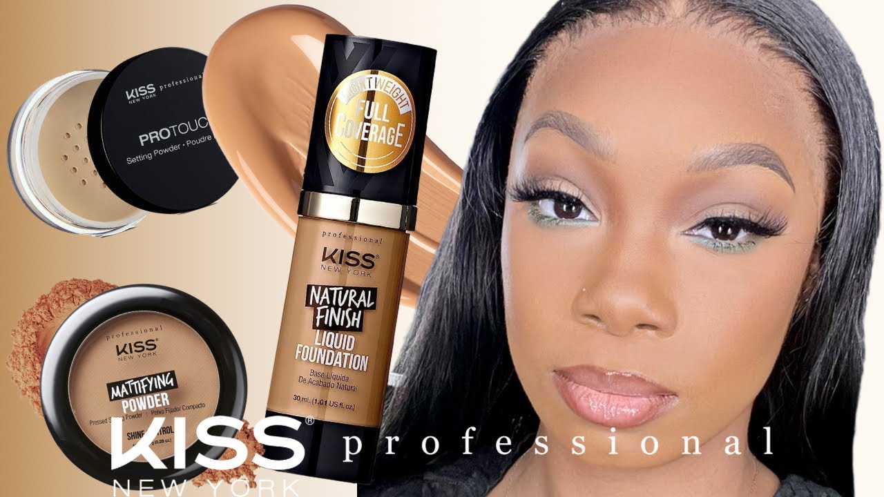Best Affordable Makeup for WOC | Kiss New York Pro Makeup | Imani E.