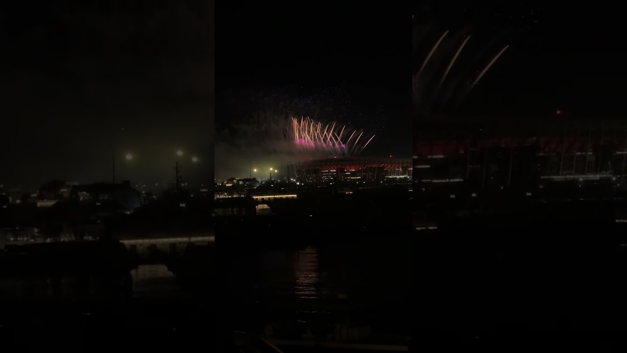 Qatar food festival fire work