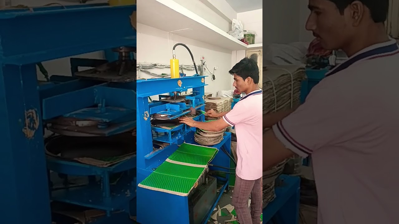 Paper Plate Full Sheet Machine || #shorts #ytshorts #arvindbihar  #machinery #diwalispecial