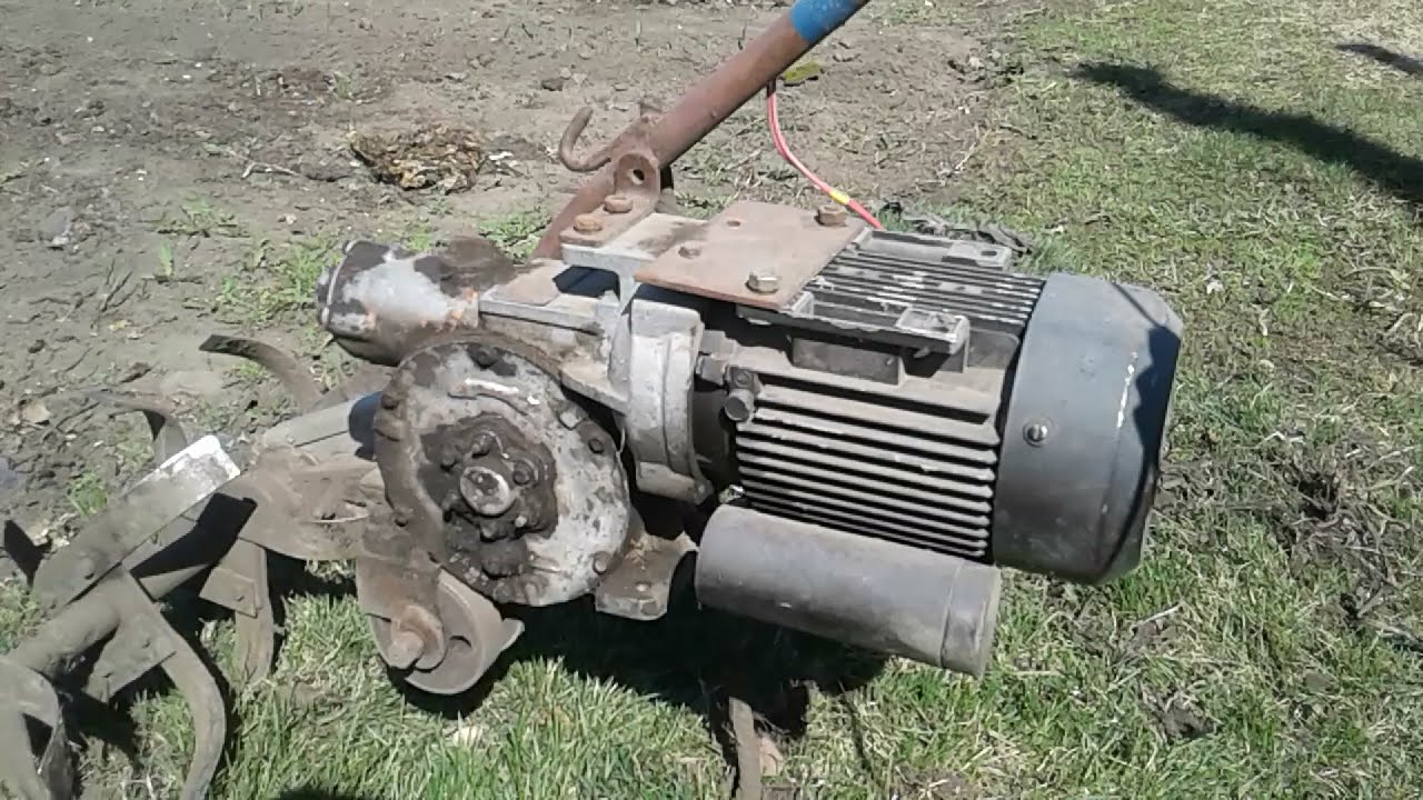 Электрокультиватор своими руками.