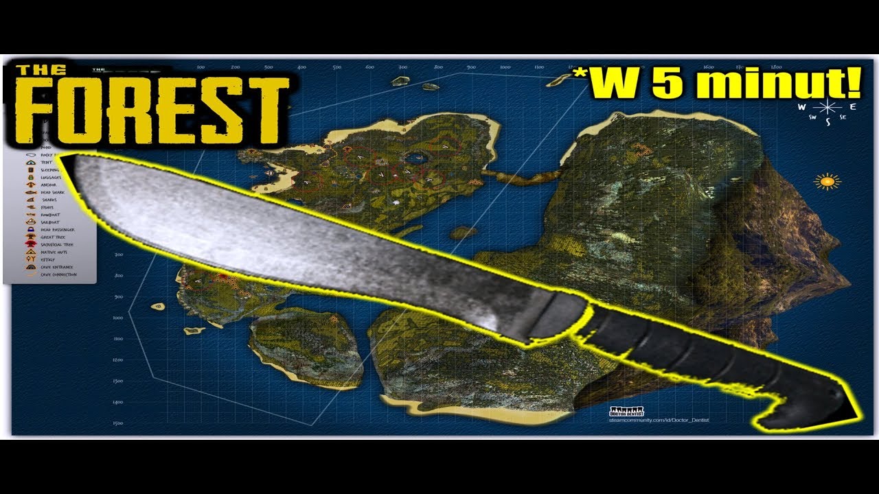MACZETA W 5 MINUT! *NAJNOWSZA LOKALIZACJA* THE FOREST