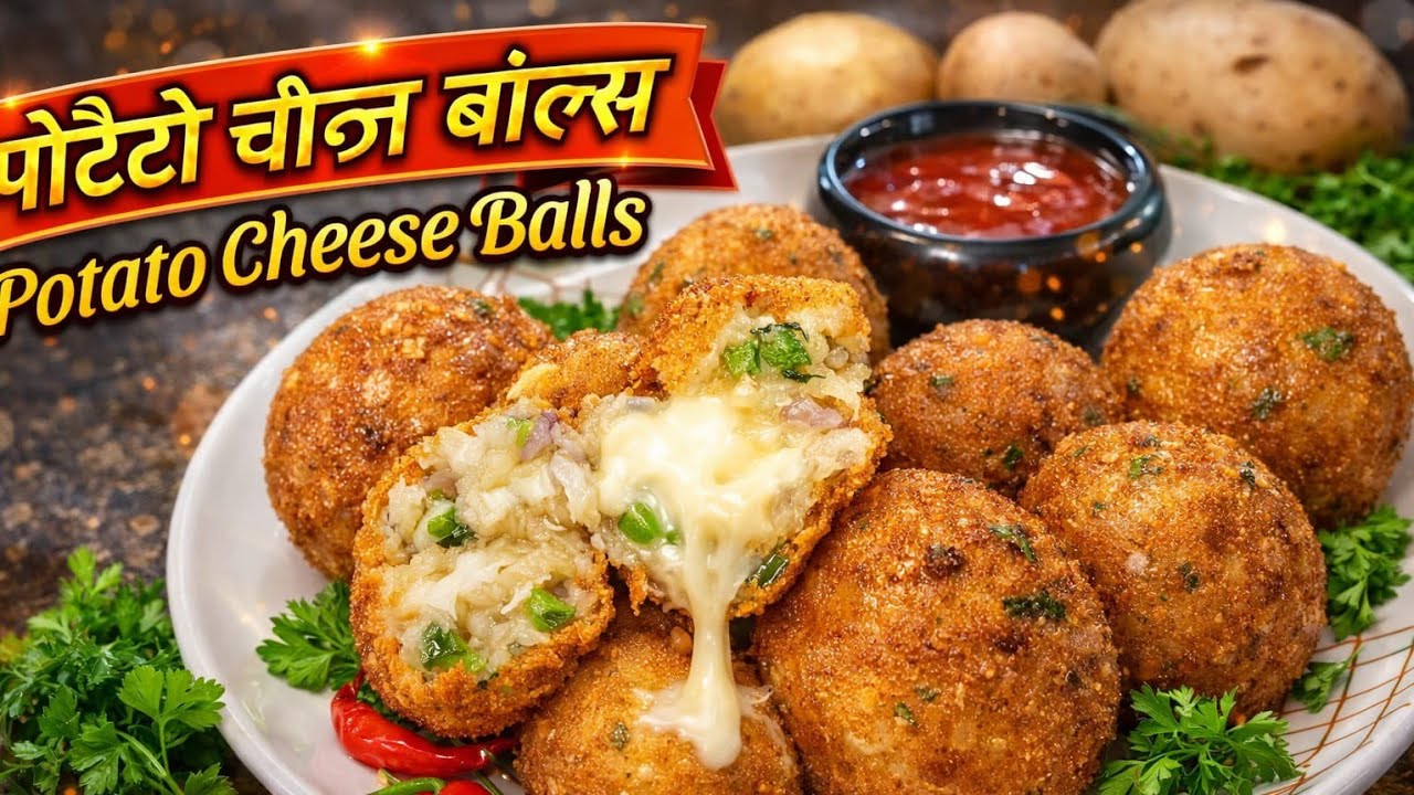 Cheese Balls Recipe | Potato Cheese Balls Recipe | How to Make Potato Cheese Balls | Ramzan special