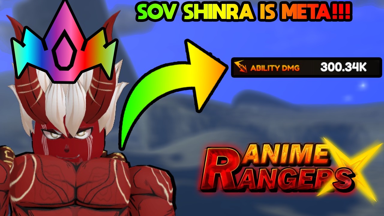 Беюндер Шинра &mdash; *лучший* персонаж в аниме Re-Rangers X!!! Невероятная пассивная способность и уро...