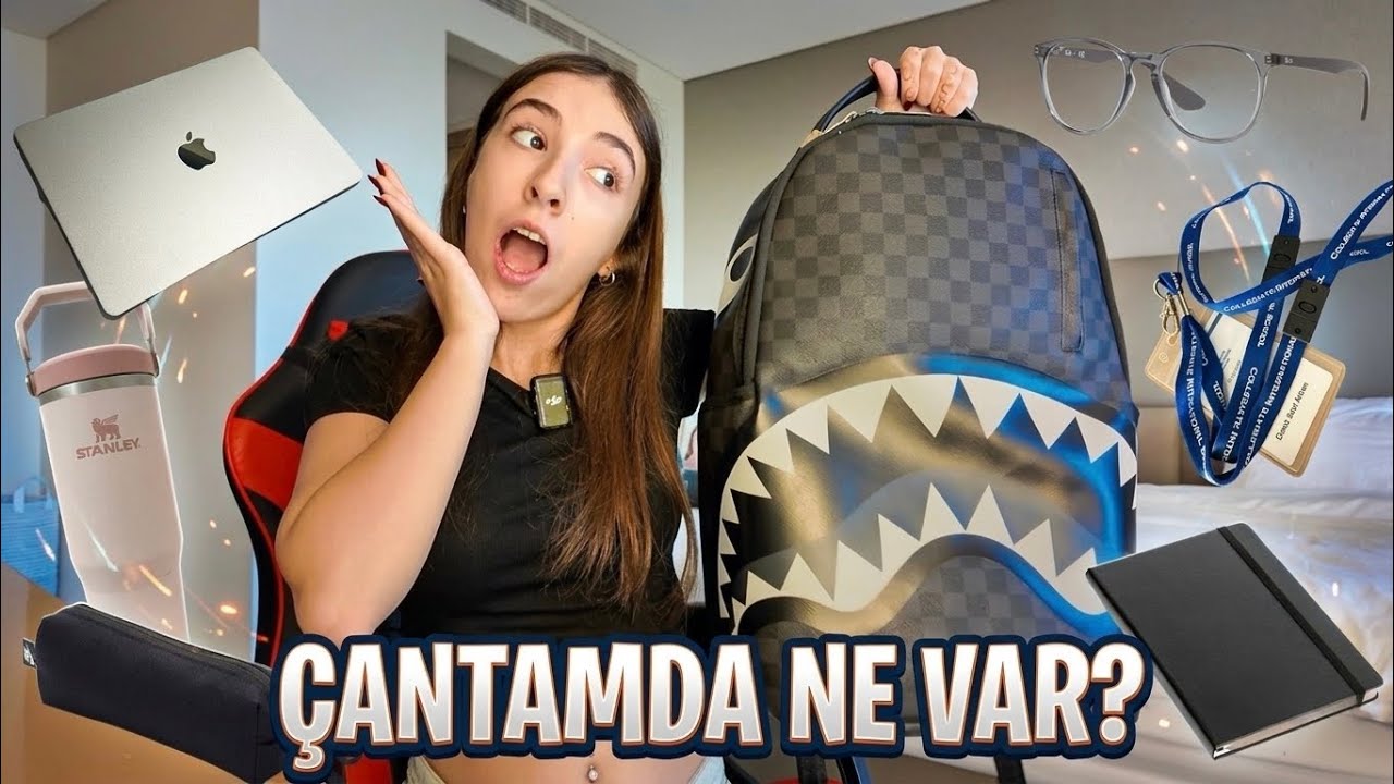 Okul çantamda ne var?