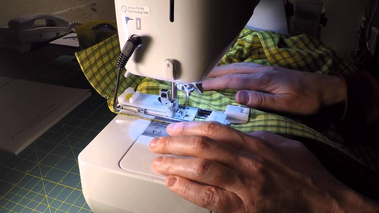 Juki F600 Buttonholes