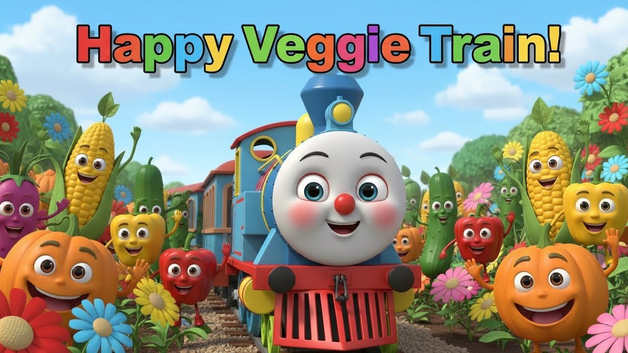 Happy Vegie train