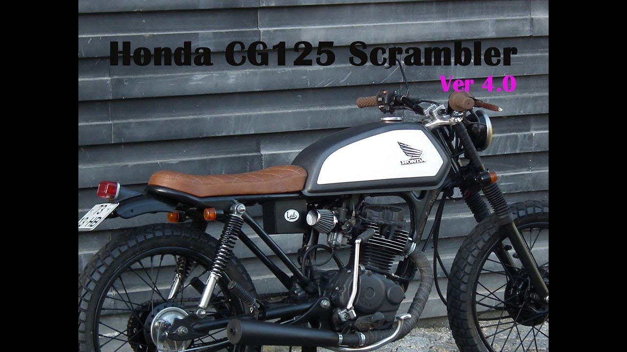Xe Honda CG 125 độ Scrambler cực đẹp và chất - ver 4