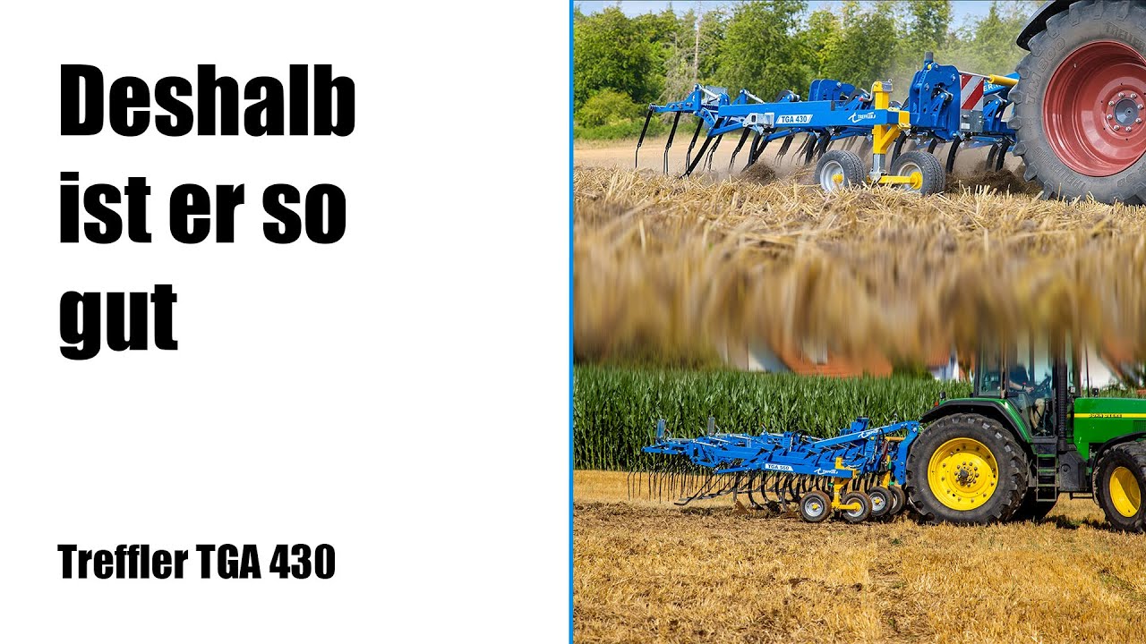 Diese Vorteile bringt dieser Flachgrubber mit sich I Treffler TGA 430