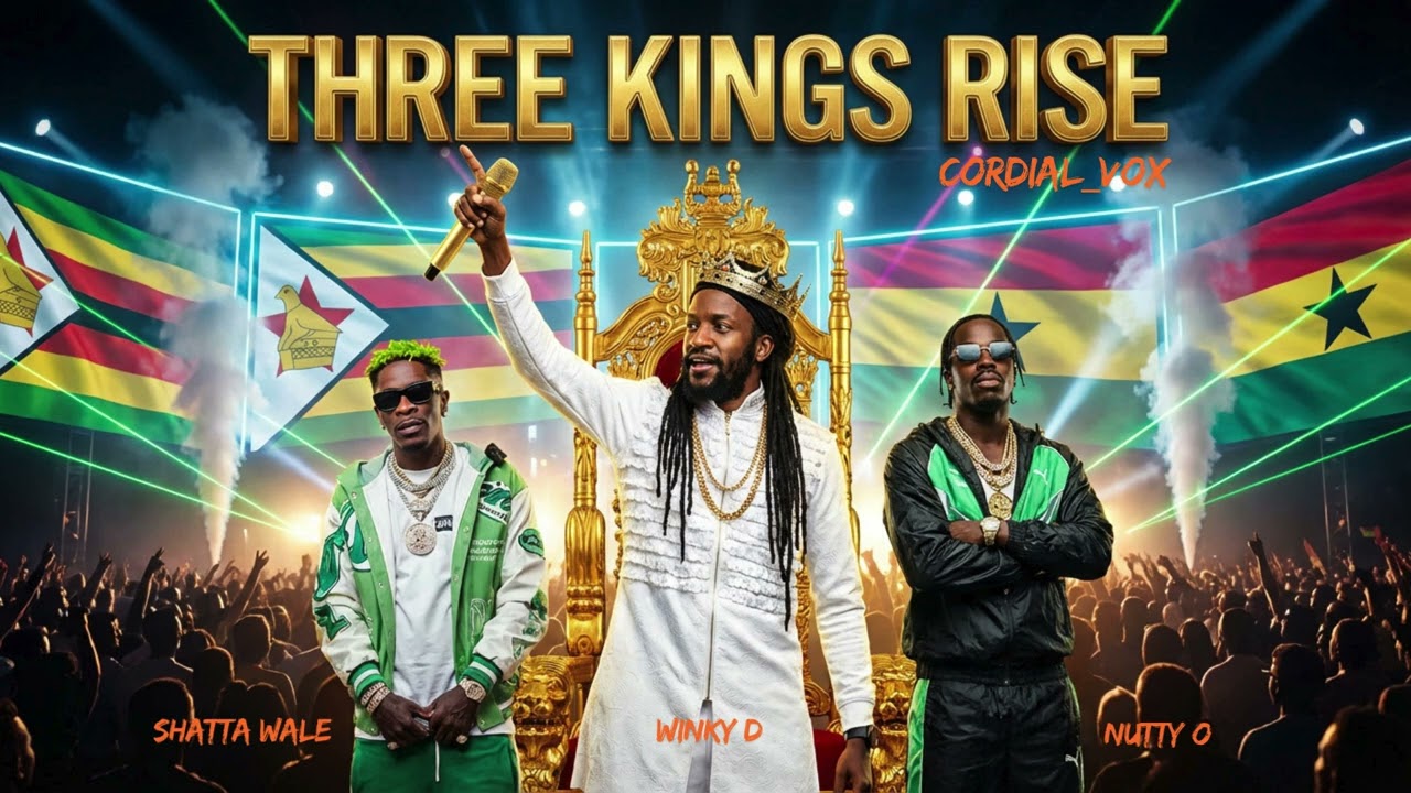 Three Kings Rise  Winky D - Nutty O - Shatta Wale