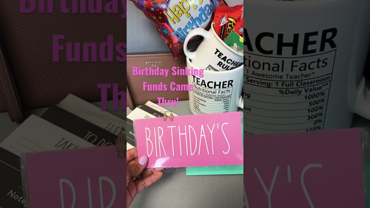 Sinking Funds for the Win! No stress! 😎 #cashstuffing #zerobasedbudget #sinkingfunds #cashenvelopes