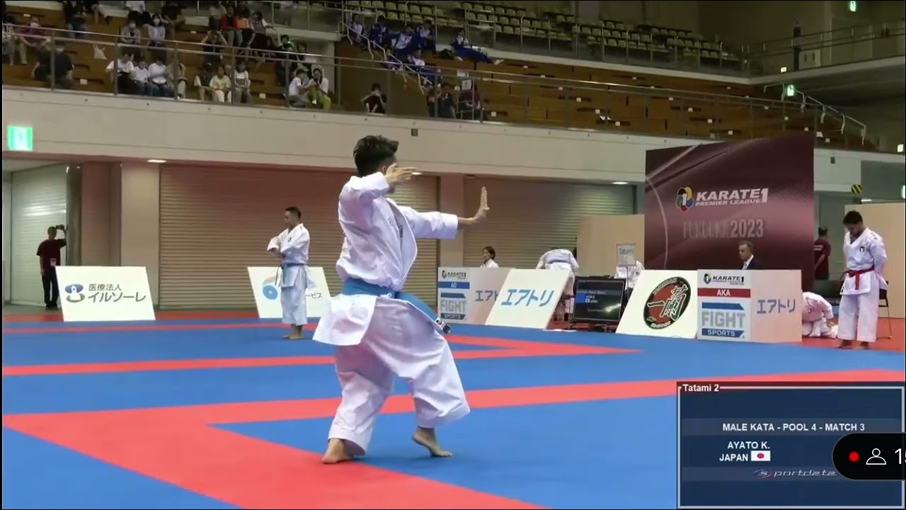 Ayato Kai (Gojushiho Dai) - KARATE1 Premier League Fukuoka 2023