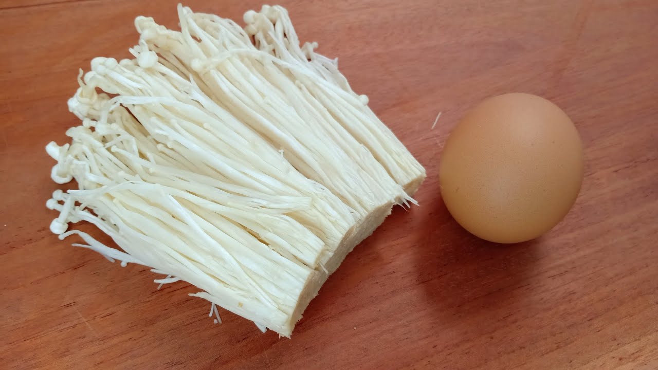 KETAGIHAN ! Jamur enoki dimasak gini, enaknya bikin nyandu👍😋