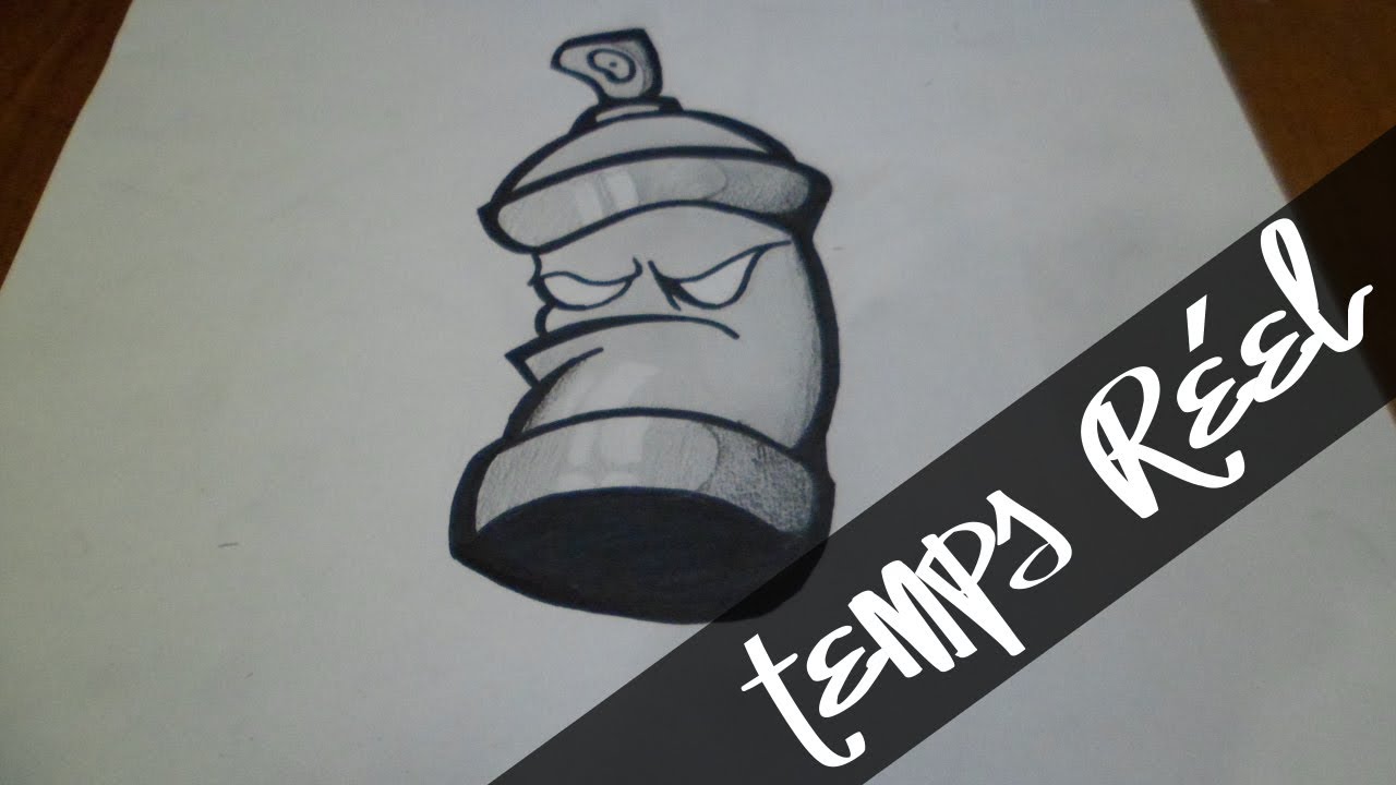comment dessiner pulvérisation peut graffiti - TEMPS RÉEL