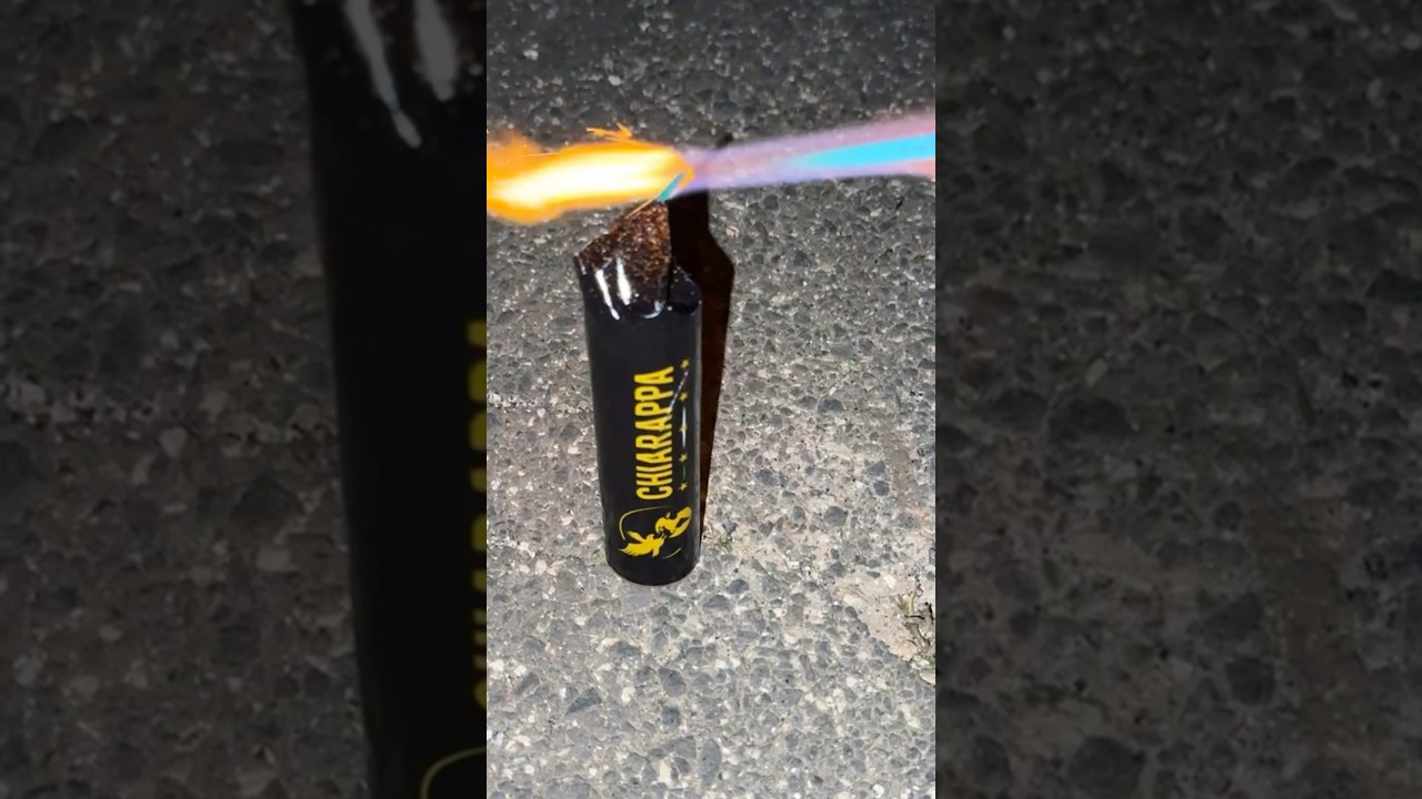 New Mini Thunder Chiarappa 🖤💛 #polverine #fireworks #shellcracker #petardi #pyrotechnica #rocket
