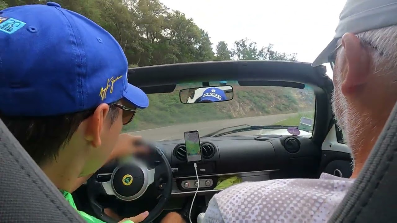 Lotus Elise S3 220 : Montée du Tanneron depuis Mandelieu