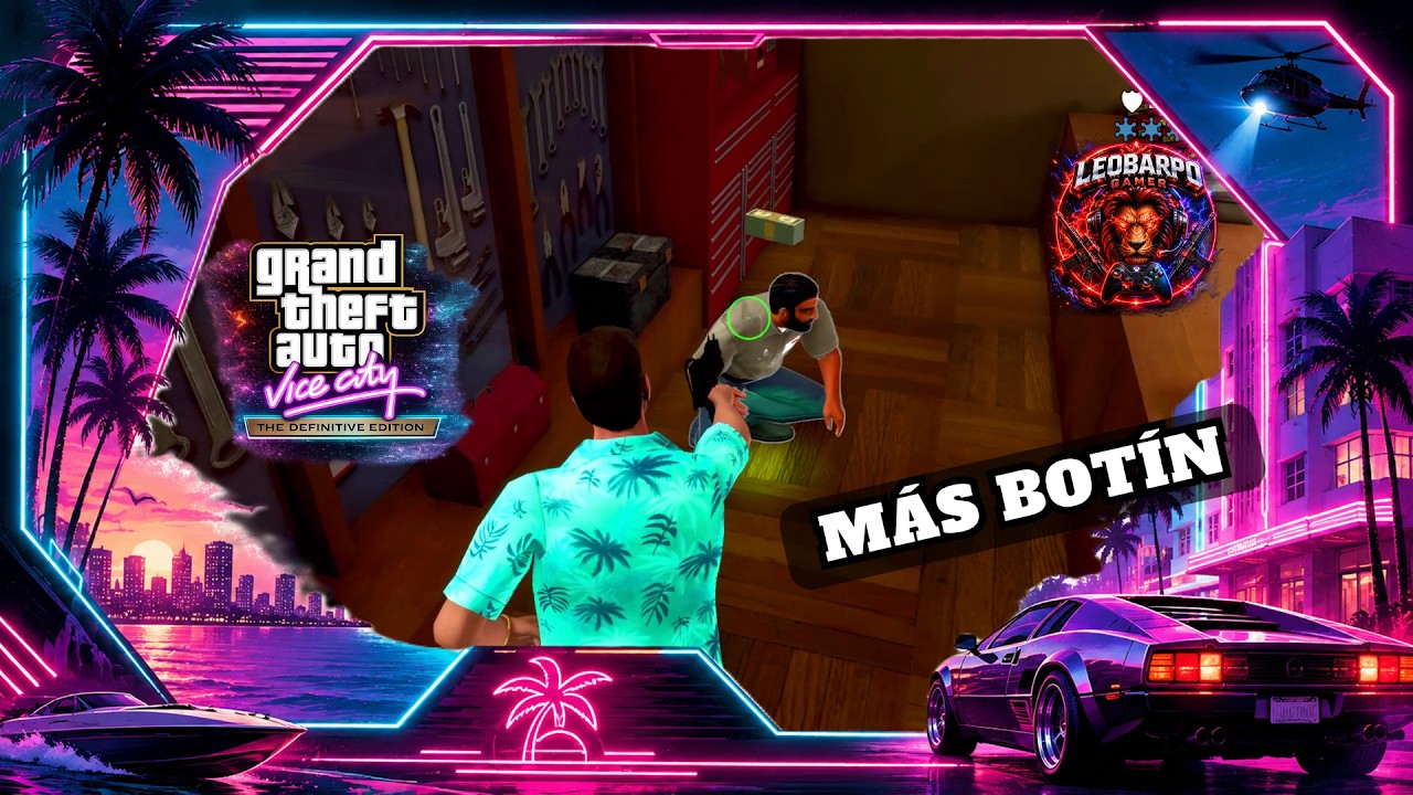 Todas las tiendas desvalijadas — GTA Vice City The Definitive Edition — Parte 6 de 15