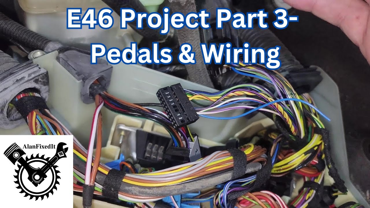 E46 Project Part 3 - Pedals & Wiring - Manual Swap