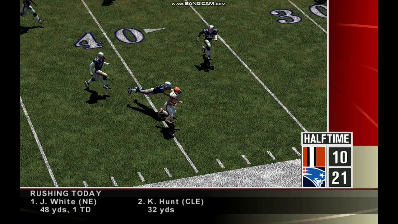 ESPN NFL 2K5 Halftime Show - 2019 Rosters