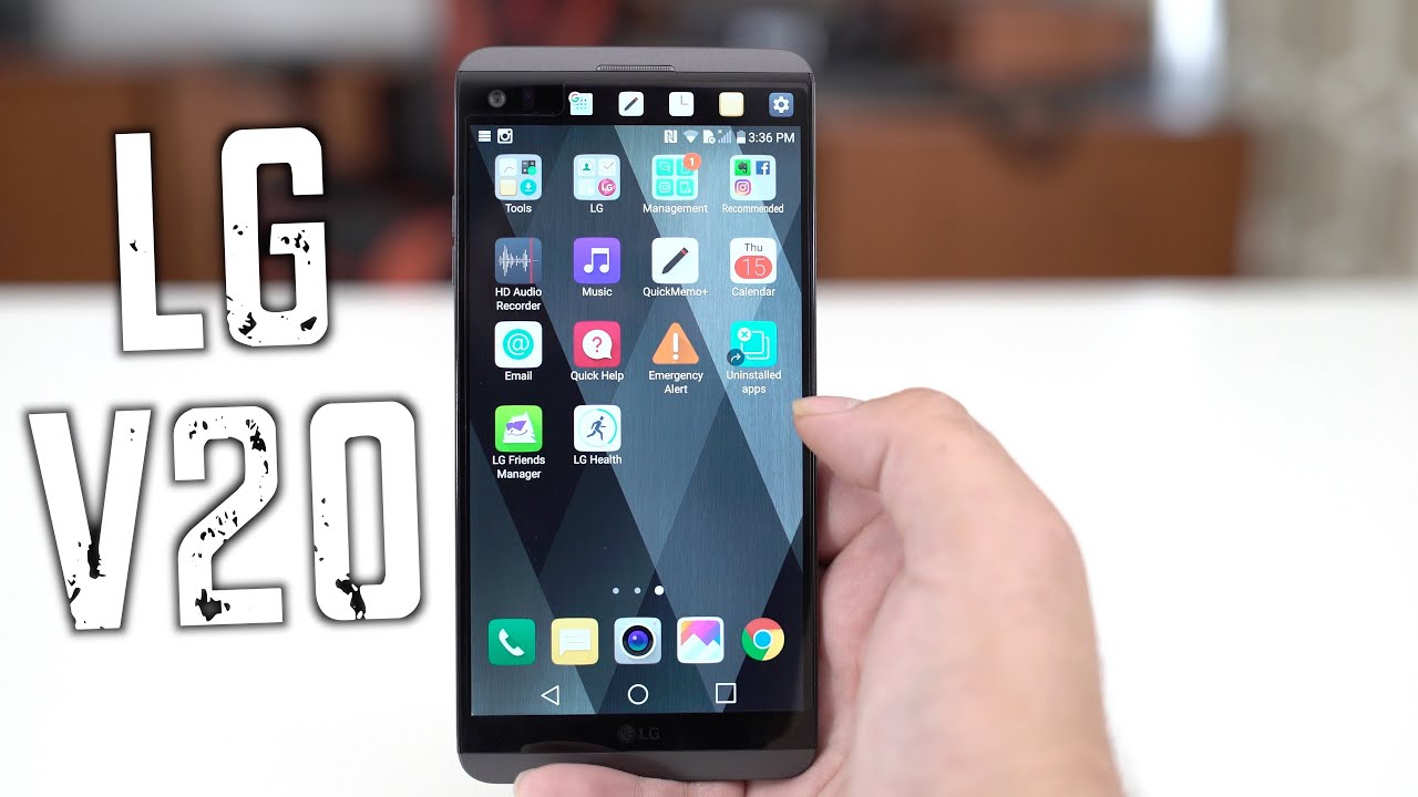 48 Hours with the LG V20!
