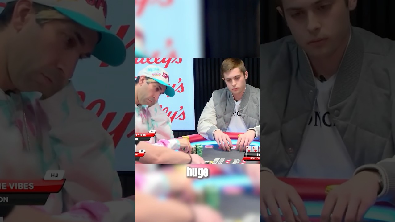 Johnnie Vibes v @FrankieCPoker Bally Live Poker