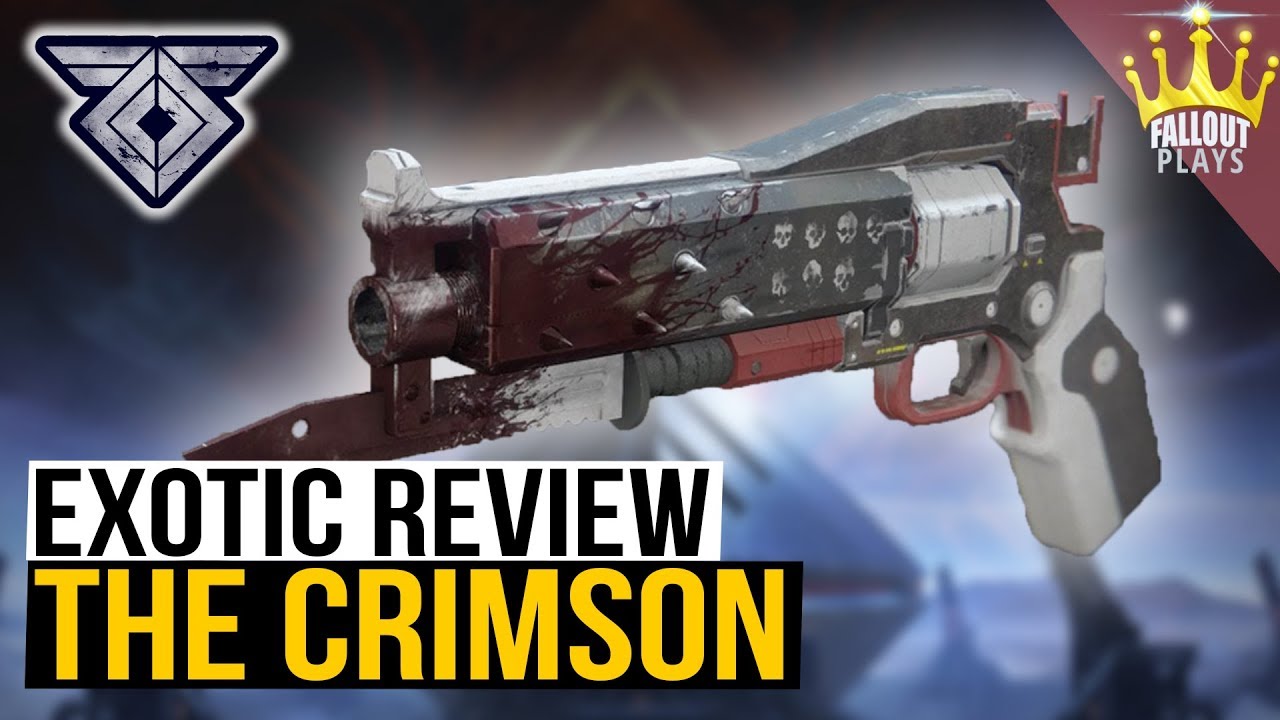 Destiny 2: Exotic Review, CRIMSON Hand Cannon (Warmind DLC)