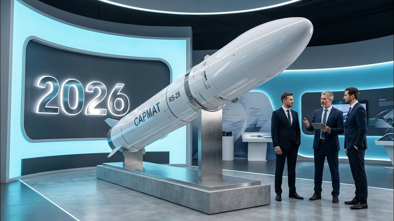 Представлена ​​ракета РС-28 &laquo;Сармат&raquo; 2026 года! Представлена ​​совершенная российская ядерная рак...