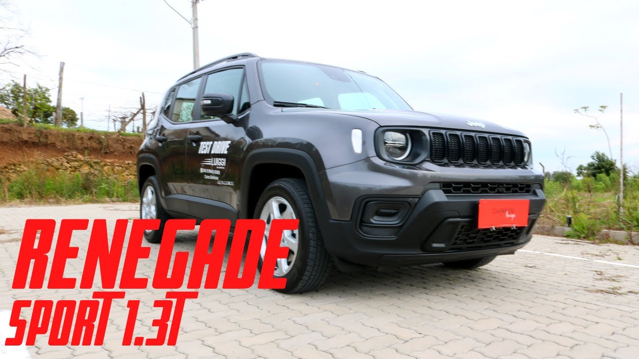 Conhecendo Jeep Renegade Sport T 270 1.3 turbo-2022 (Melhor que a antiga 1.8?) | Carros Amigos