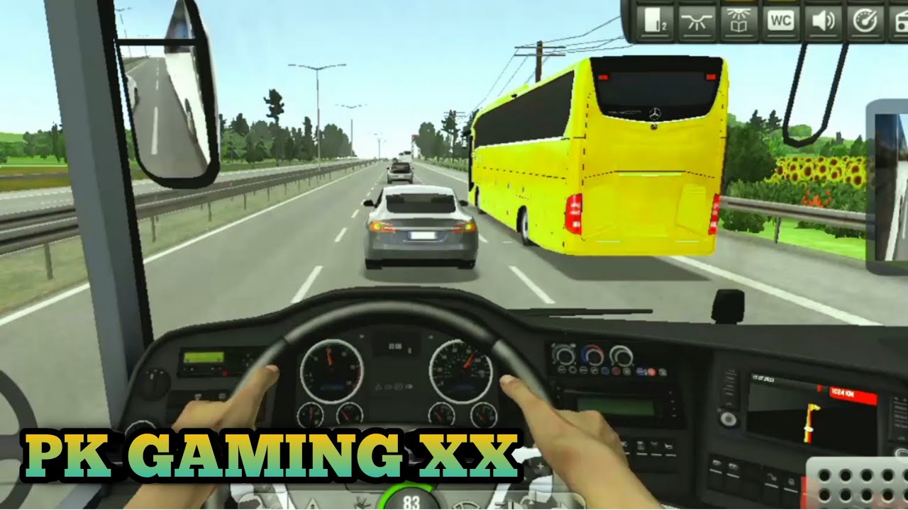 new gameplay bus simulator | euro truck simulator | pk Gaming xx