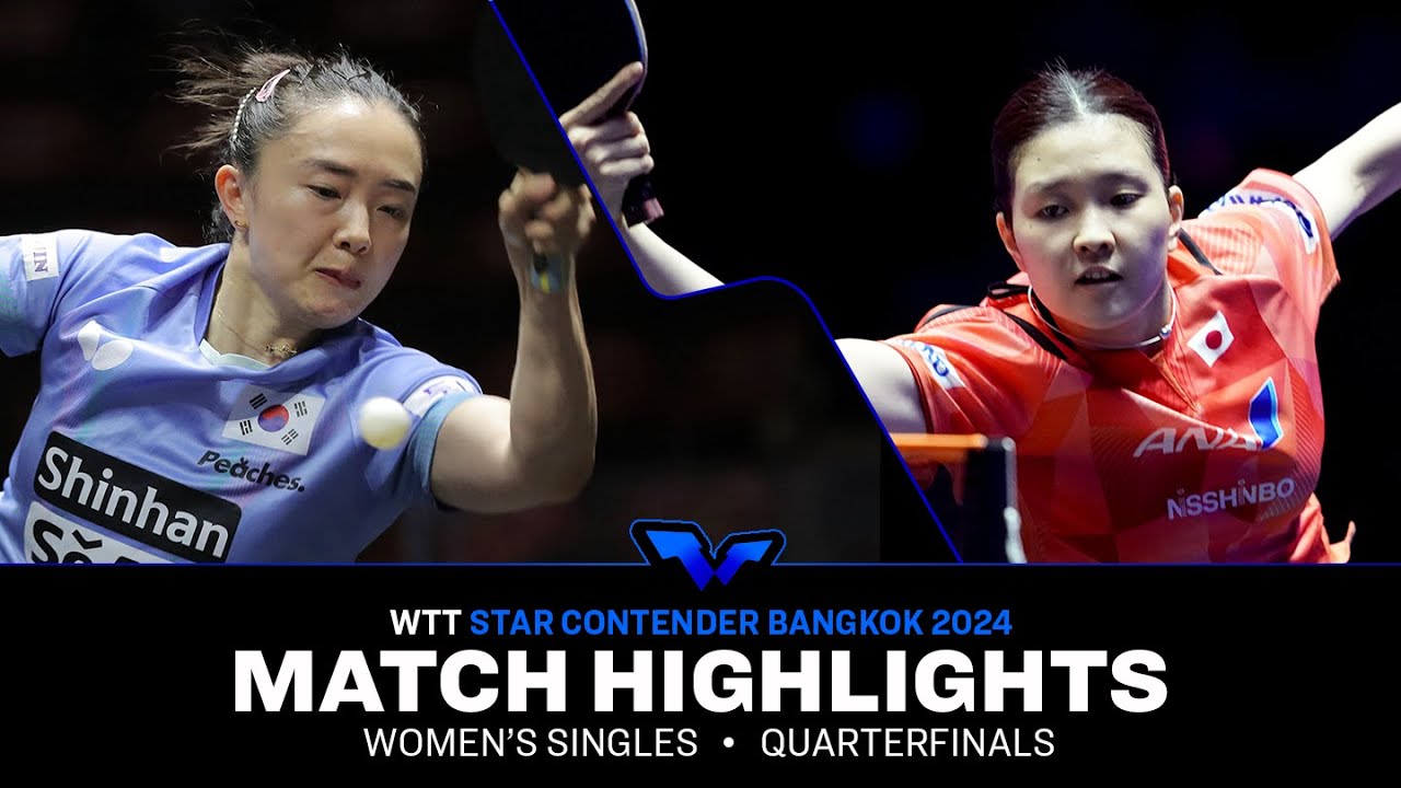 Jeon Jihee vs Honoka Hashimoto | WS QF | WTT Star Contender Bangkok 2024