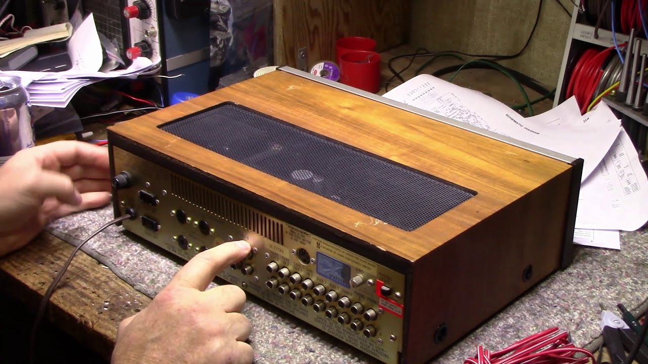 Realistic SA-1500 Integrated Amplifier - Checkout & Repairs (Ep. 55)