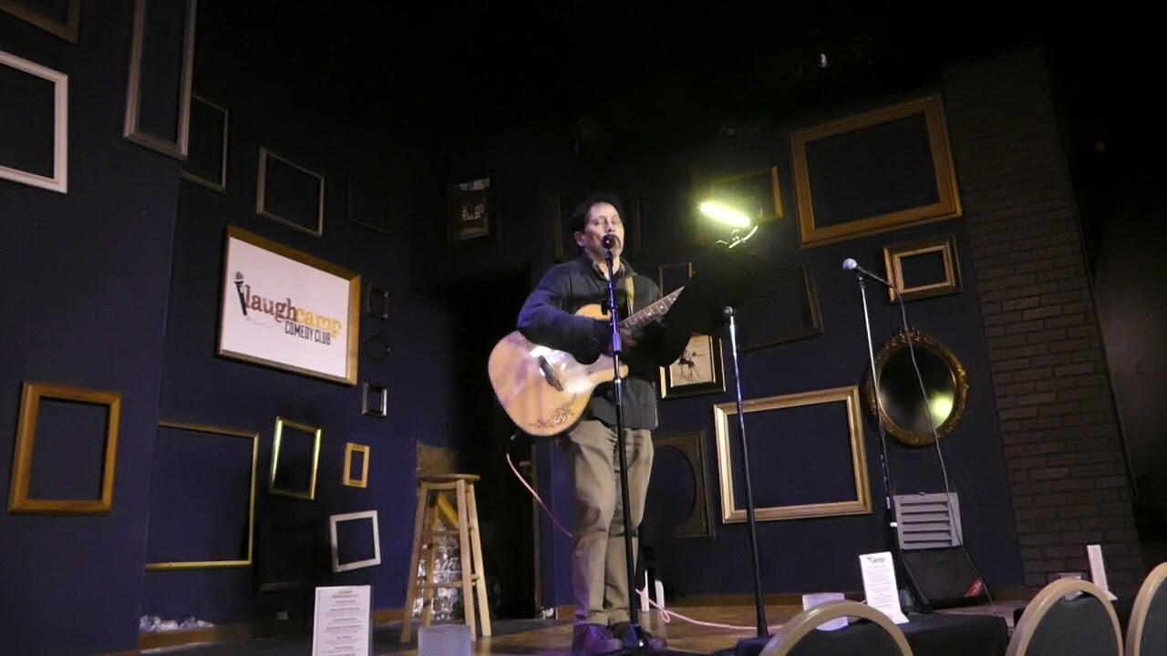 David Lenander performing Knock on the Door @Camp Bar open mic Feb 9th 2026