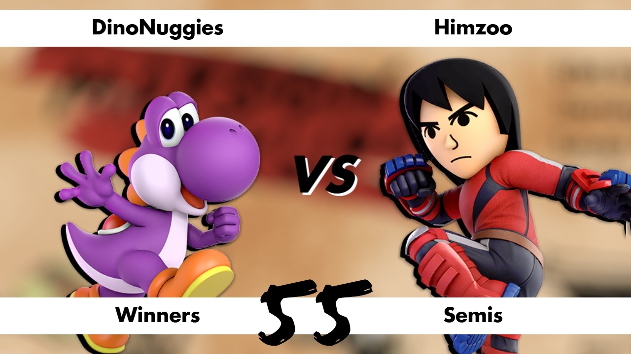 Maroon Mixups #55 - DinoNuggies (Yoshi) Vs. Himzoo (Mii Brawler) - Winners Semis