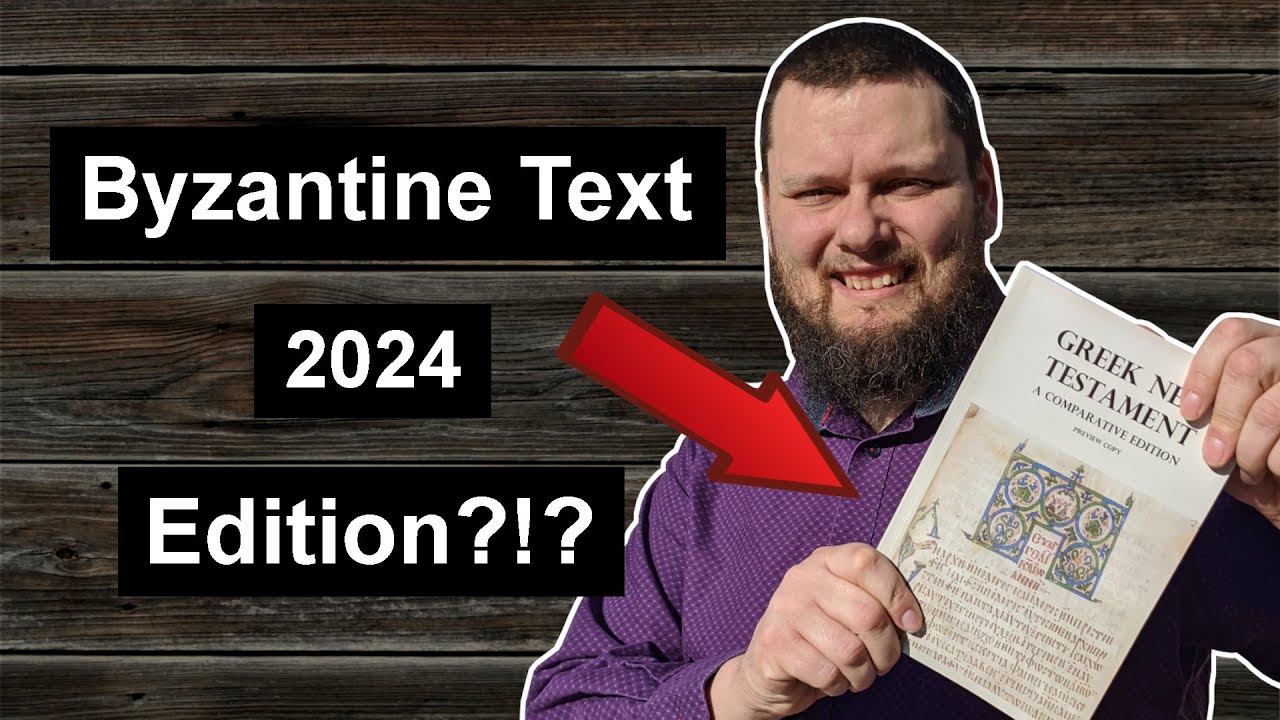 An UPDATE on the PROGRESS of the BYZANTINE TEXT project!