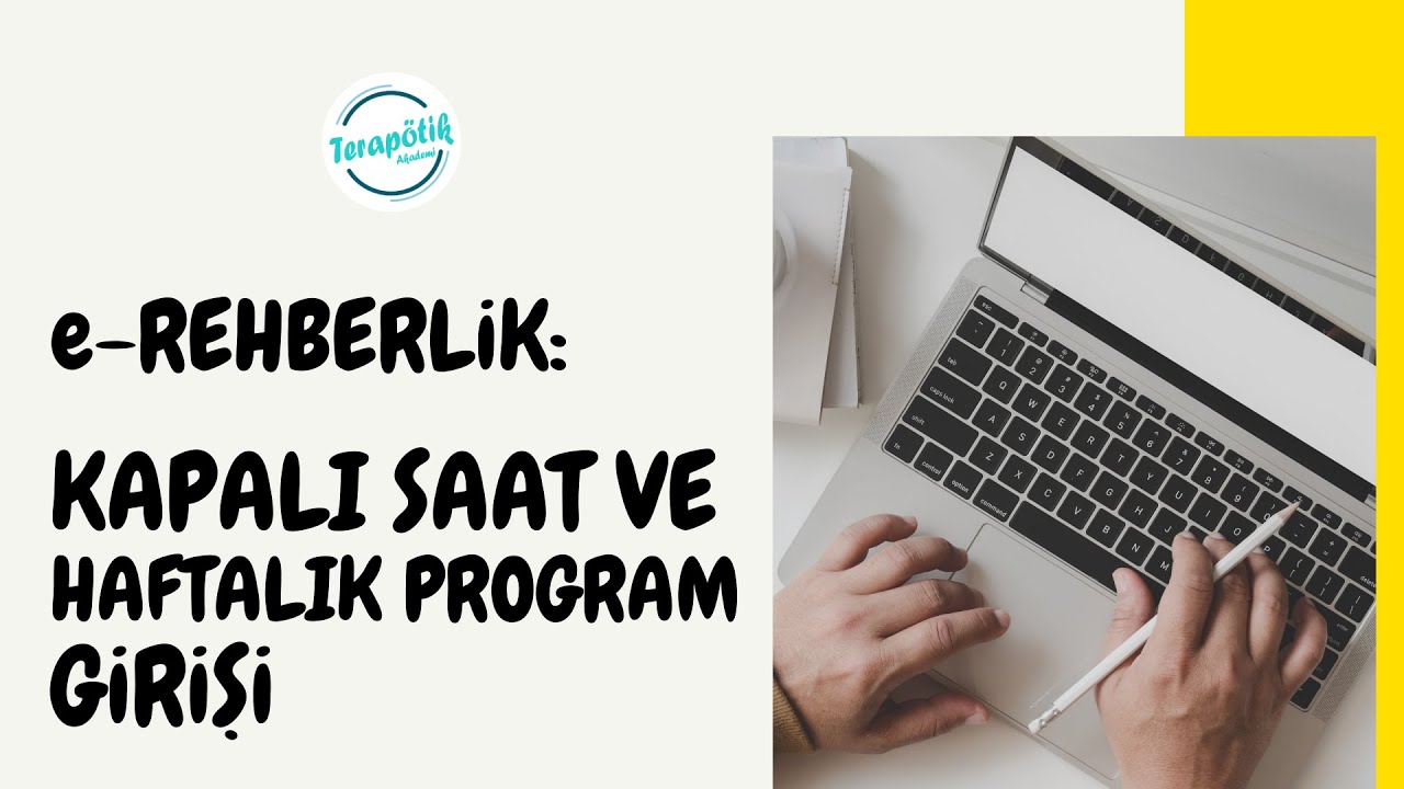 Kapalı Saat ve Haftalık Program Girişi