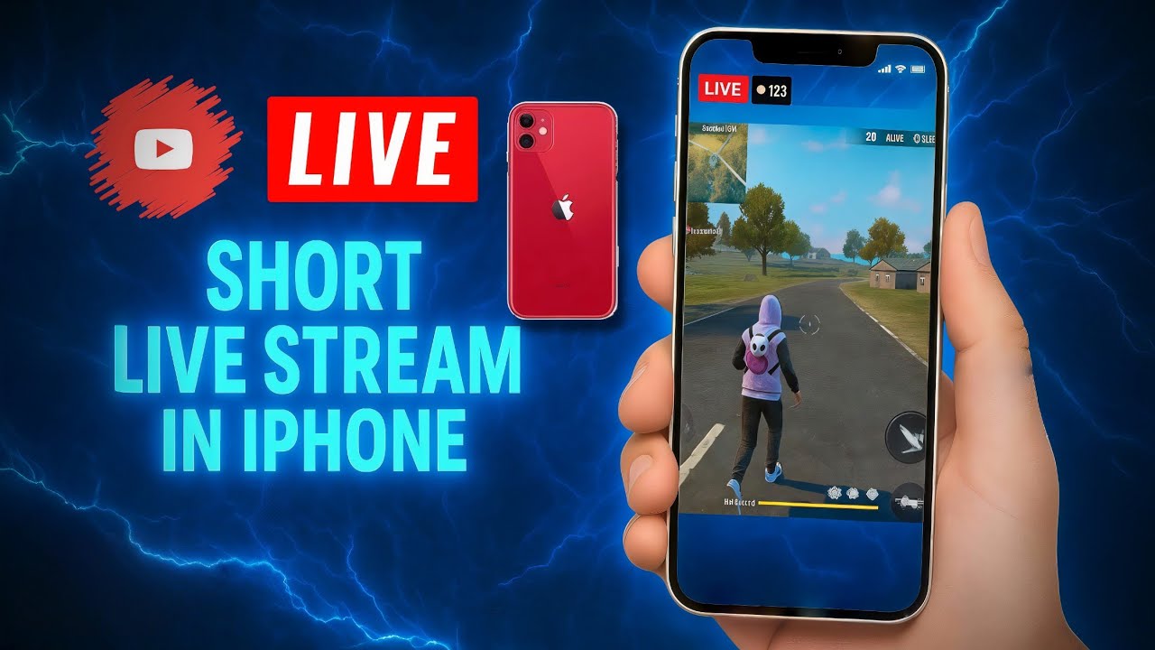 iPhone se Short Gaming Live Stream Kaise Karein? | Vertical Gaming live stream in iPhone 😇