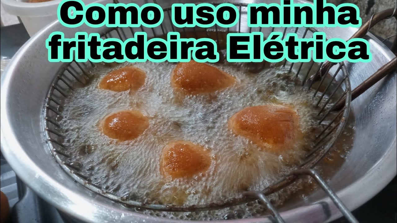 COMO USAR FRITADEIRA ELÉTRICA + Fritando Salgados Pra Vender
