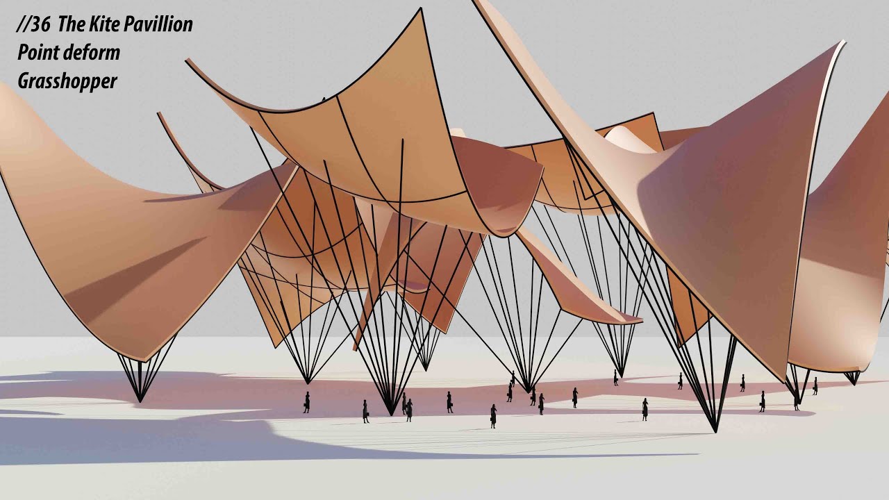//36 Kite Pavillion Grasshopper Tutorial