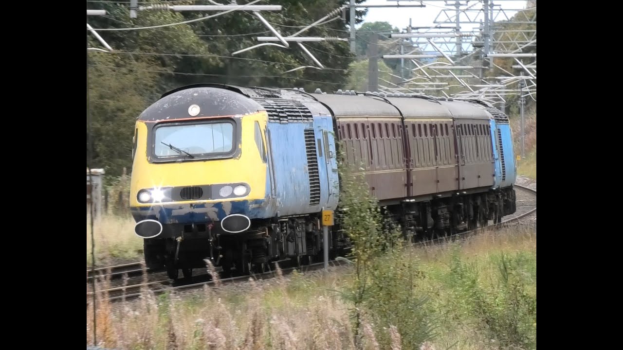 HST Mark 1s to Bo'ness. 4K