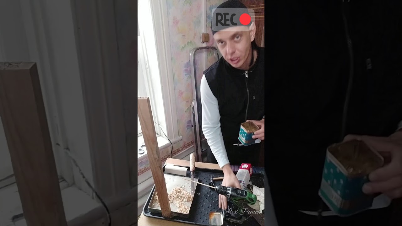 Эпоксидная смола + опилки. Ремонт прогнившей оконной рамы.