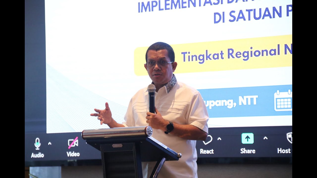 Gubernur NTT Buka Pelatihan Standar Gizi dan Keamanan Pangan Program MBG Regional Nusa Tenggara–Bali