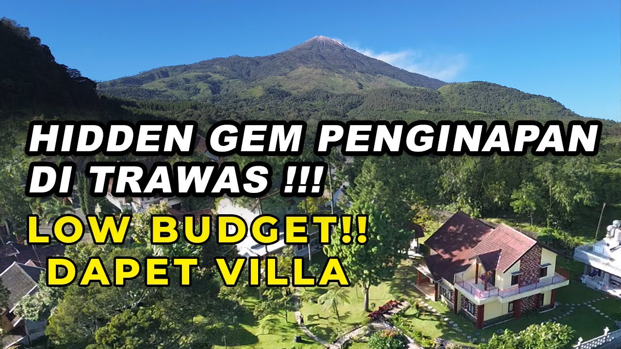 STAYCATION LOW BUDGET DI TRAWAS !! VILLA IN APP TRAWAS