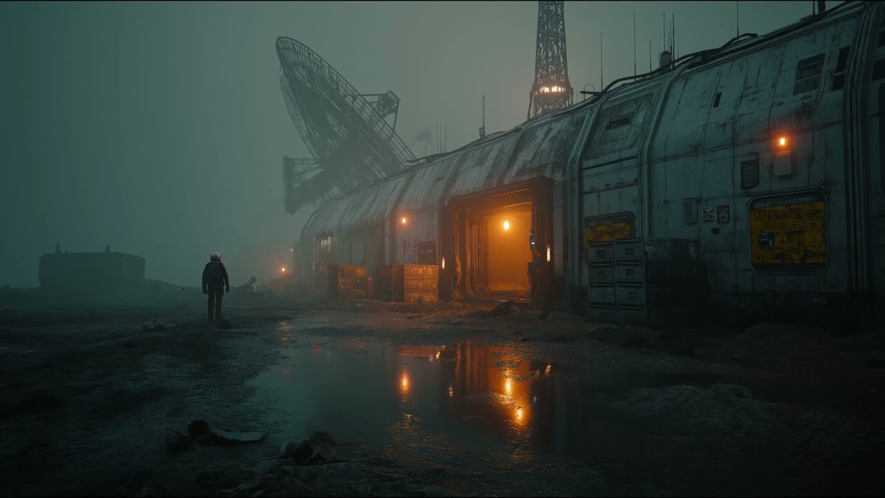 NOCTILUX: Nightfall — Space Ambient in the Rain (No Talking)