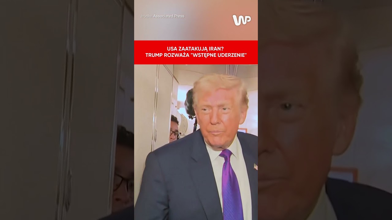 USA zaatakują Iran? Trump rozważa 