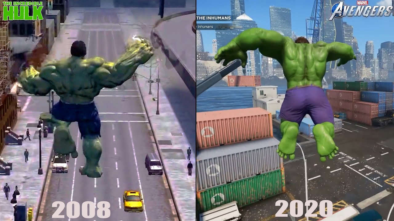 Hulk 2008 vs Avengers Hulk | Strength, Size & Rage Compared”